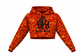 Royal Kalo Crop Hoodie