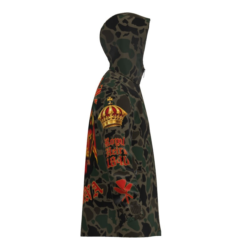 Camo softshell jacket