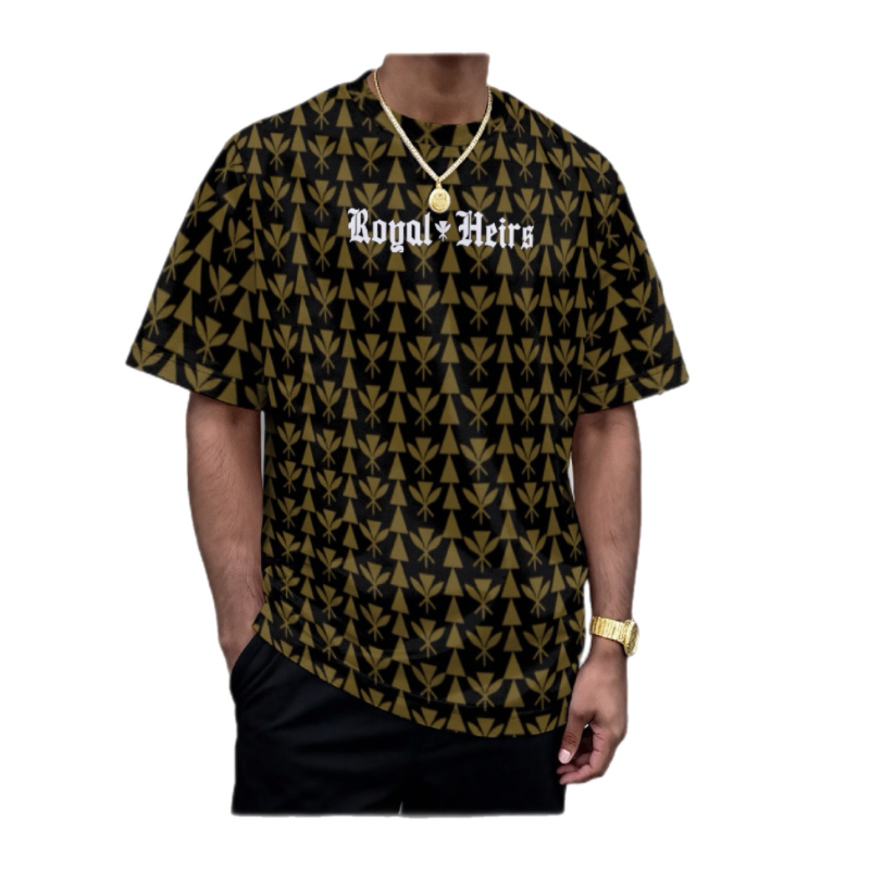 Drop-shoulder T-shirt