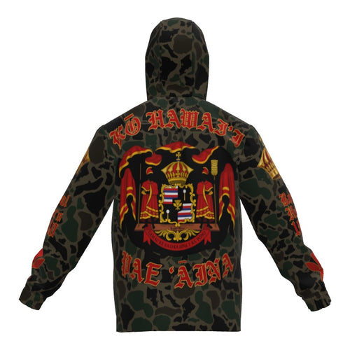 Camo softshell jacket