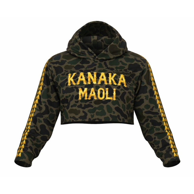 Kanaka crop hoodie