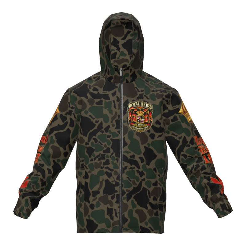 Camo softshell jacket