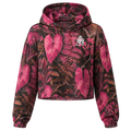 Pink Kalo Camo Crop Hoodie