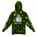 Florescent Green Drifit Hoodie