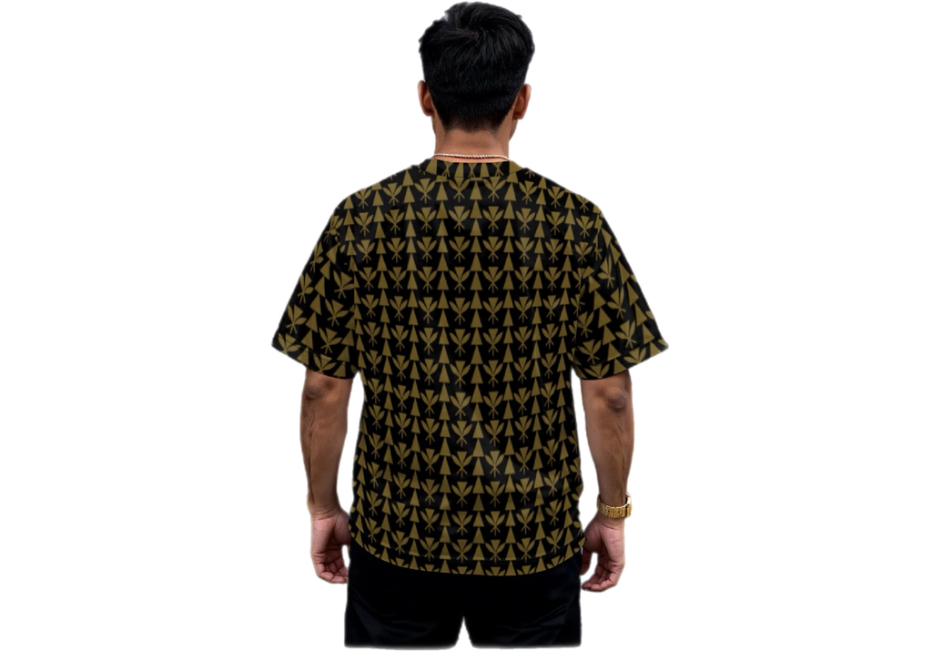 Drop-shoulder T-shirt